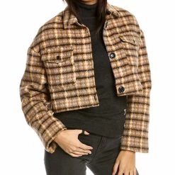 women Eleven Paris Wool-Blend Trucker Jacket