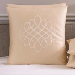 Frette Monogram Euro Sham