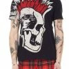 Eleven Paris men So Punk Knit Printed T-Shirt in Black -Mont Blanc Sales Store 0fa60fa349a44417b337d3490a3aeb7a 1080x