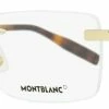 Montblanc Men's Eyeglasses MB0030O 005 Gold/Havana 59mm