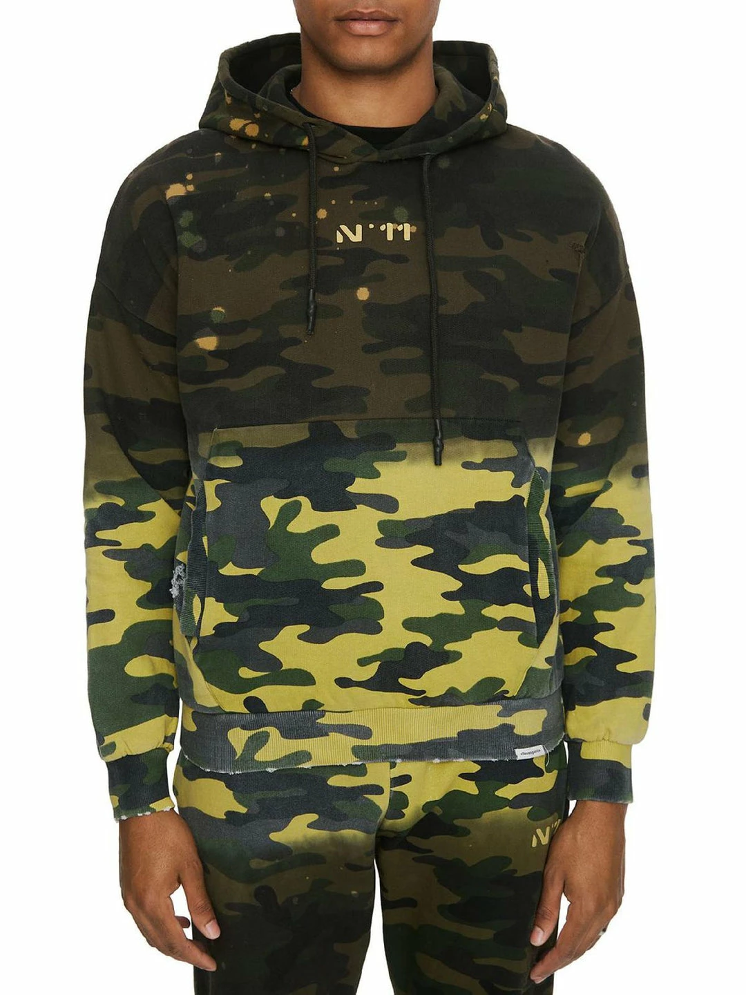 Eleven Paris Mens Camo Pullover Hoodie 3 Eleven Paris Mens Camo Pullover Hoodie