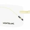 Montblanc Men's Rimless Eyeglasses MB0112O 002 Gold 57mm