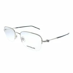 women Montblanc MB 0131O 001 52mm Unisex Rectangle Eyeglasses 52mm