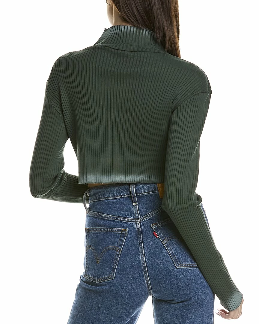 women Eleven Paris Ribbed Crop Top 4 women Eleven Paris Ribbed Crop Top - Image 2