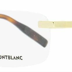 Montblanc Men's Eyeglasses MB0023O 006 Gold/Dark Havana 59mm