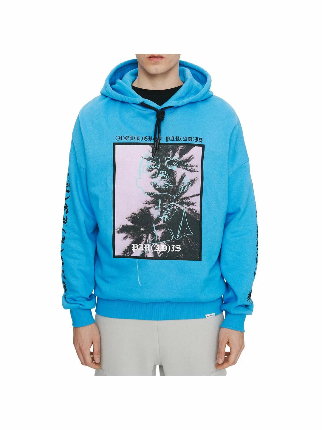 Eleven Paris Mens Cotton Graphic Hoodie 3 Eleven Paris Mens Cotton Graphic Hoodie