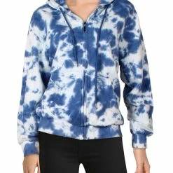 Eleven Paris Womens Cotton Tie-Dye Hoodie