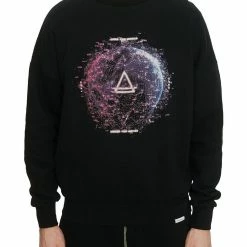 Eleven Paris Mens Graphic Pullover Sweatshirt