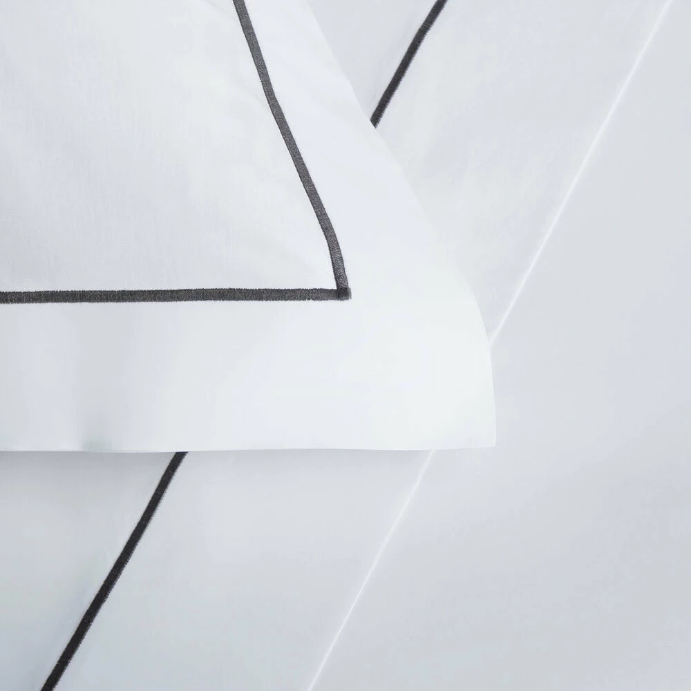 Frette One Bourdon Euro Sham 4 Frette One Bourdon Euro Sham - Image 2