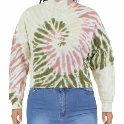 Eleven Paris Womens Tie De Comfy Sweatshirt