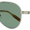 Montblanc Men's Aviator Sunglasses MB0032S 004 Ruthenium/Black/Havana 61mm -Mont Blanc Sales Store 4b71996d074546e4bc046adb5a15396b 1080x