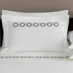 Frette Links Embroidered Sham -Mont Blanc Sales Store 59475fa90a594422a727ea678088823d 1080x