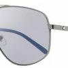 Montblanc Men's Navigator Sunglasses Ruthenium/Black/Blue 60mm