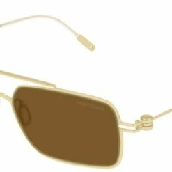 men Montblanc MB0051S 003 Square Sunglasses
