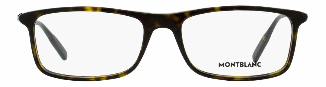 Montblanc Men's Rectangular Eyeglasses MB0086O 006 Havana 56mm 4 Montblanc Men's Rectangular Eyeglasses MB0086O 006 Havana 56mm - Image 2