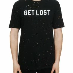 Eleven Paris Mens Knit Crewneck Slogan T-Shirt