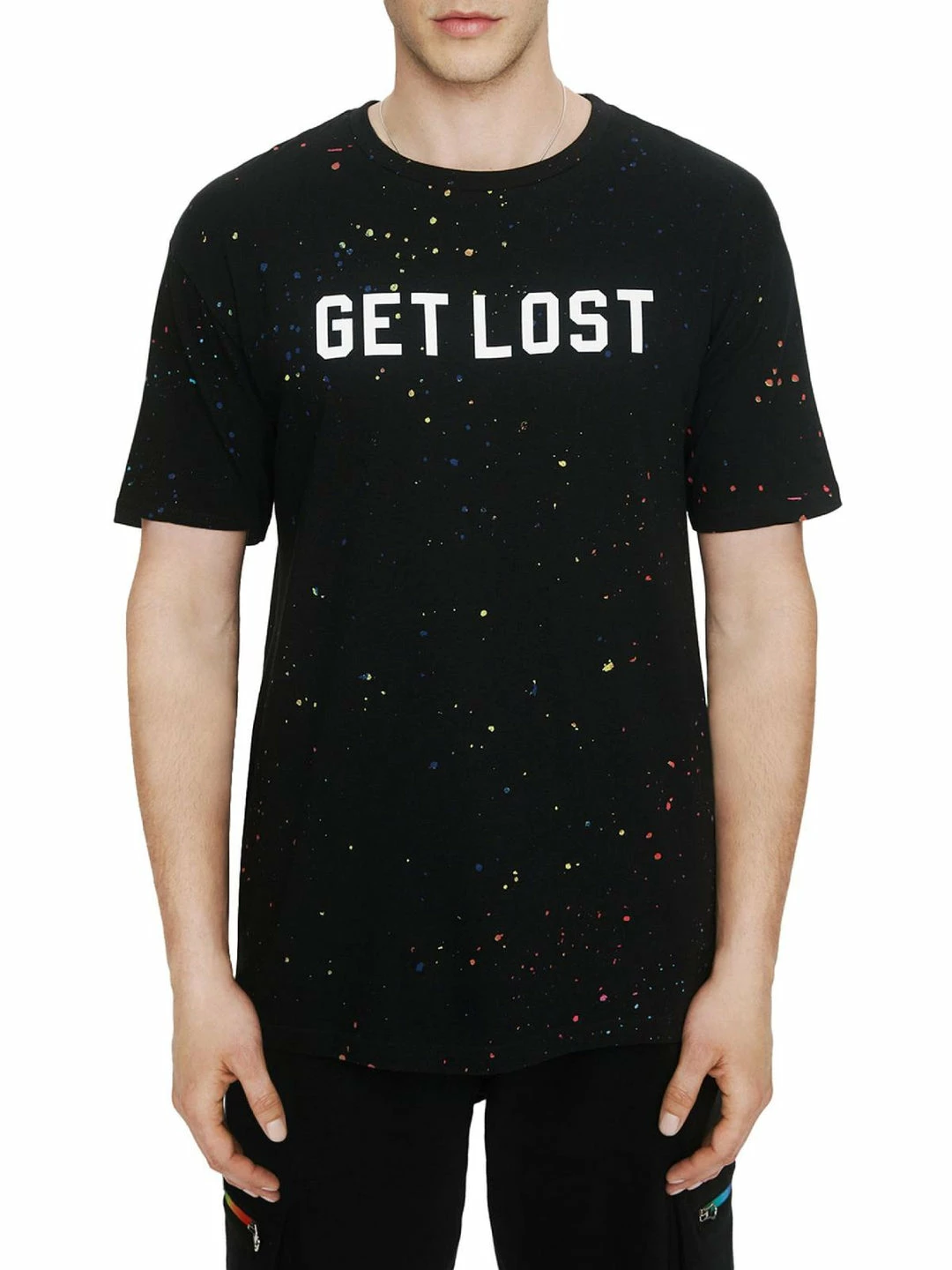 Eleven Paris Mens Knit Crewneck Slogan T-Shirt 3 Eleven Paris Mens Knit Crewneck Slogan T-Shirt