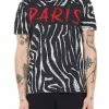 Eleven Paris men Knit Zebra Aop T-Shirt in Black -Mont Blanc Sales Store 80e7605087f14011a8484ff0a282f5a4 1080x