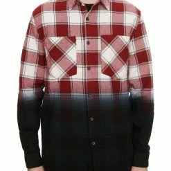 Eleven Paris Mens Collared Pocket Button-Down Shirt