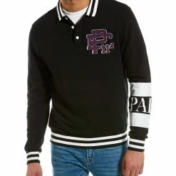 men Eleven Paris Varsity Polo Sweatshirt