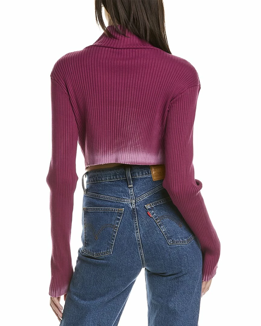 women Eleven Paris Ribbed Crop Top 4 women Eleven Paris Ribbed Crop Top - Image 2