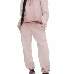 Eleven Paris Womens Cotton 1/2 Zip Hoodie