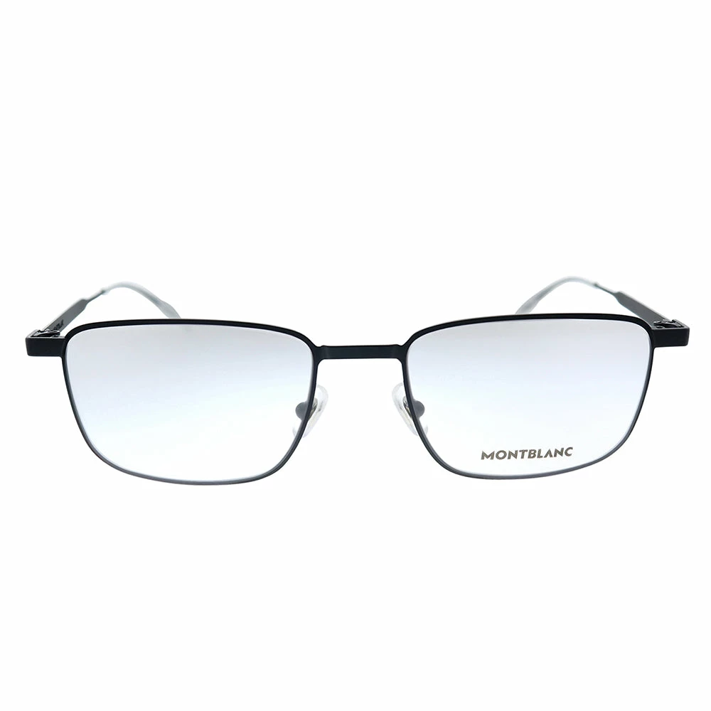 women Mont Blanc MB 0146O 001 Unisex Rectangle Eyeglasses 53mm 4 women Mont Blanc MB 0146O 001 Unisex Rectangle Eyeglasses 53mm - Image 2