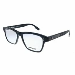women Montblanc MB 0125O 005 55mm Unisex Rectangle Eyeglasses 55mm