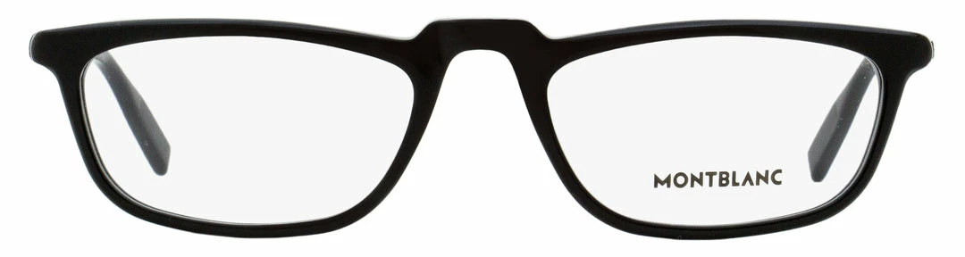 Montblanc Men's Rectangular Eyeglasses MB0053O 001 Black 54mm 4 Montblanc Men's Rectangular Eyeglasses MB0053O 001 Black 54mm - Image 2