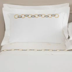 Frette Links Embroidered Sham -Mont Blanc Sales Store d4c4ce7c4b894ed59fe155a8389c9943 1080x