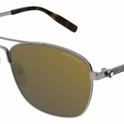 men Montblanc MB0026S 004 Aviator Sunglasses