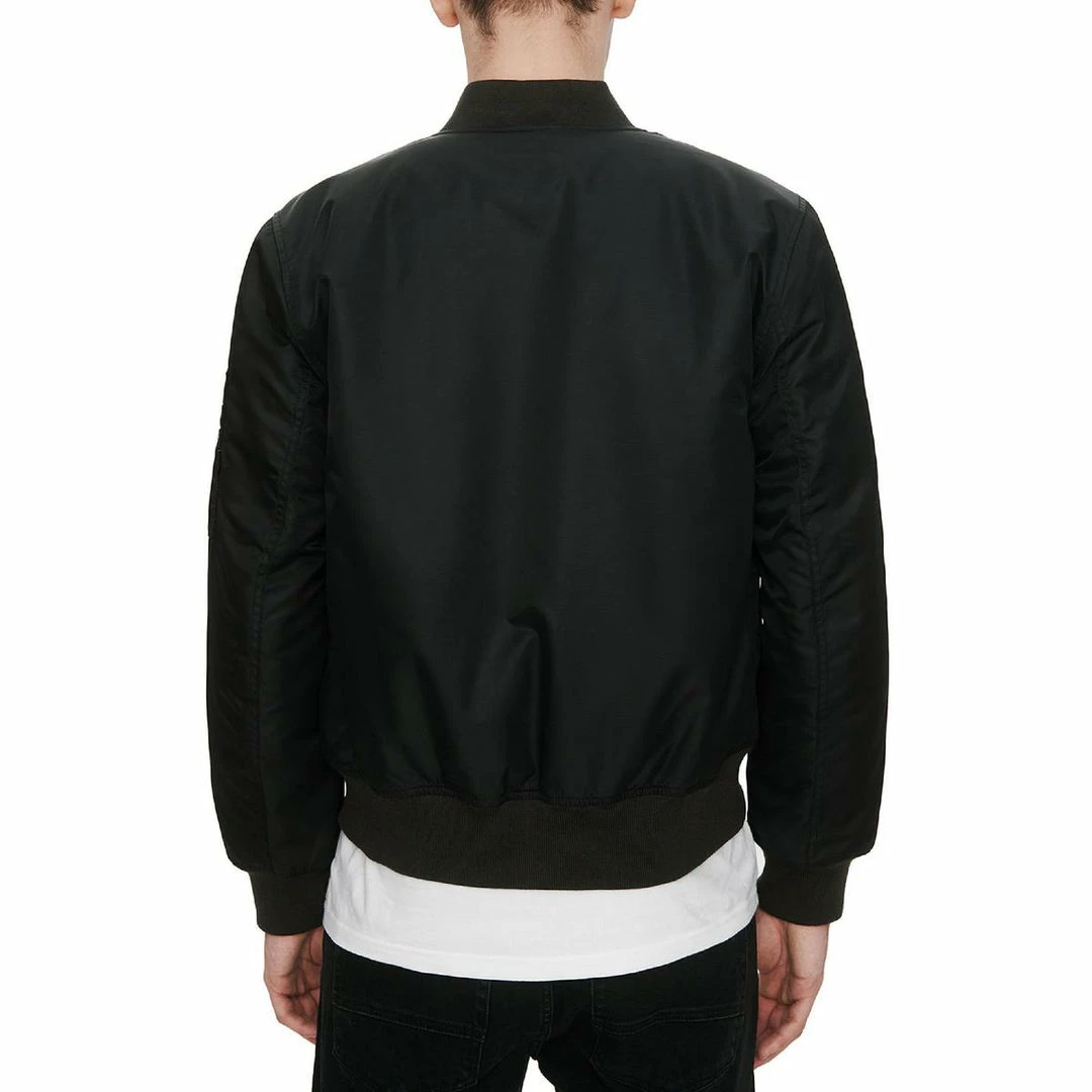Eleven Paris Mens Winter Zip Front Bomber Jacket 3 Eleven Paris Mens Winter Zip Front Bomber Jacket - Image 2