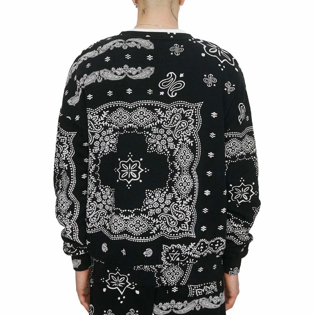 Eleven Paris Mens Cotton Printed Sweatshirt 4 Eleven Paris Mens Cotton Printed Sweatshirt - Image 2